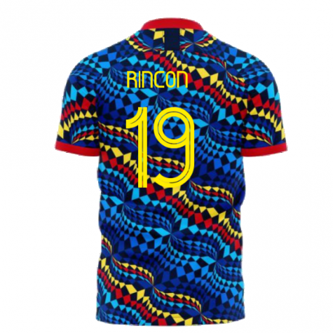 Colombia 2023-2024 Fourth Concept Football Kit (Libero) (Rincon 19)