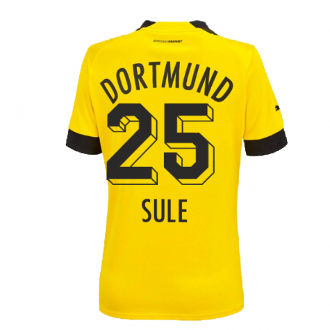 2022-2023 Borussia Dortmund Home Shirt - Ladies (BELLINGHAM 22)