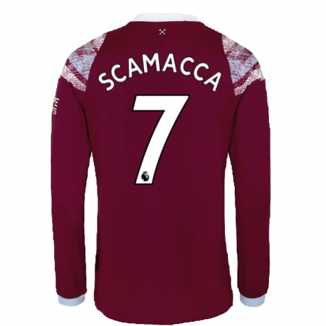 2022-2023 West Ham Long Sleeve Home Shirt (ANTONIO 9)