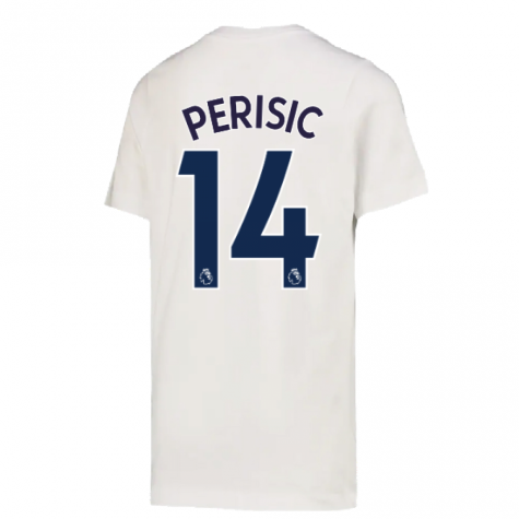 2022-2023 Tottenham Crest Tee (White) (BENTANCUR 30)