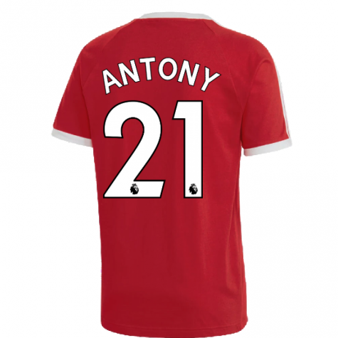 2022-2023 Man Utd 3S DNA Tee (Red) (ALEX TELLES 27)