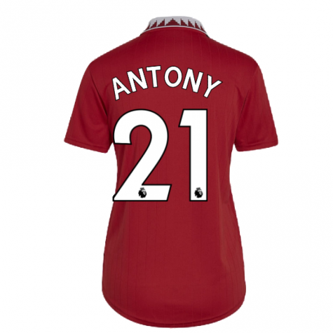 2022-2023 Man Utd Home Shirt (Ladies) (ALEX TELLES 27)