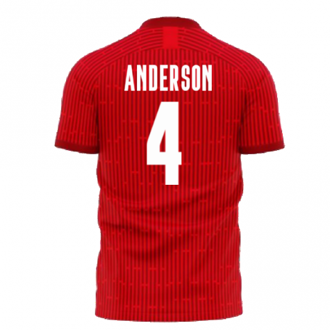 Aberdeen 2023-2024 Home Concept Football Kit (Airo) (ANDERSON 4)