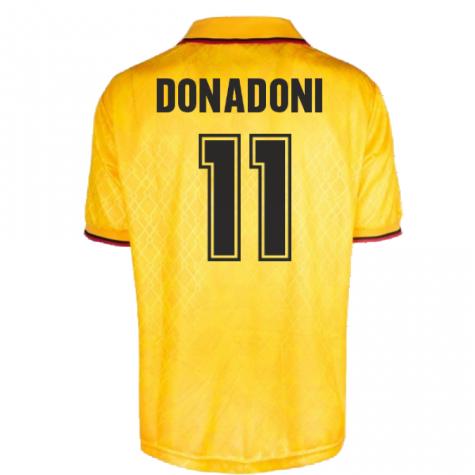 AC Milan 1995-1996 Third Retro Shirt (Donadoni 11)