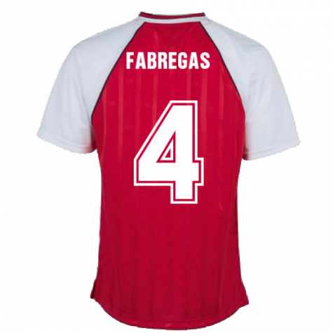 Arsenal 1988 Home Retro Football Shirt (FABREGAS 4)