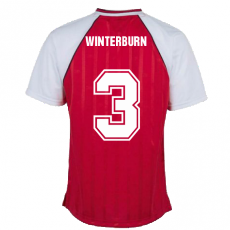 Arsenal 1988 Home Retro Football Shirt (WINTERBURN 3)