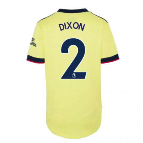 Arsenal 2021-2022 Away Shirt (Ladies) (DIXON 2)