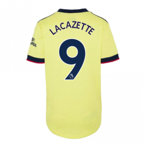 Arsenal 2021-2022 Away Shirt (Ladies) (LACAZETTE 9)