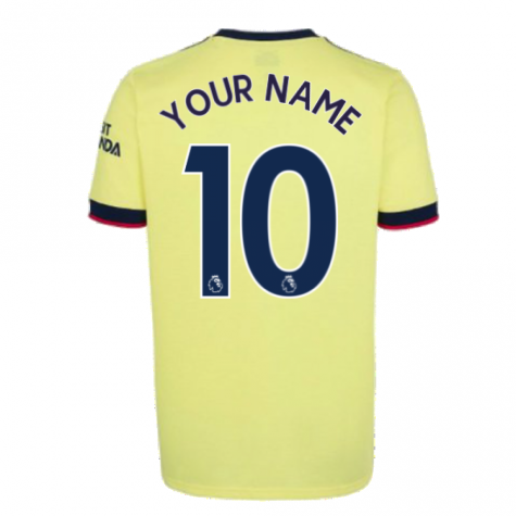 Arsenal 2021-2022 Away Shirt (Your Name)