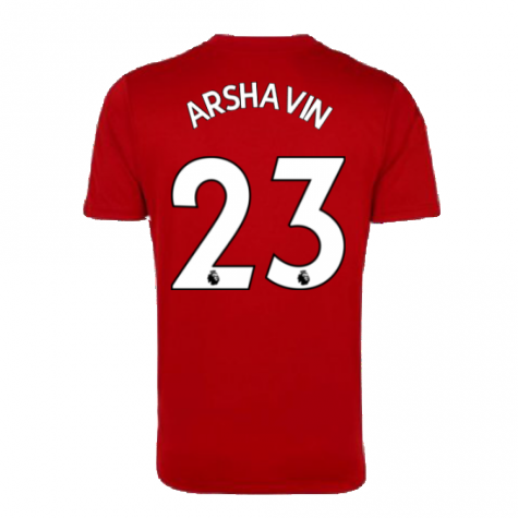 Arsenal 2021-2022 Training Shirt (Active Maroon) - Kids (ARSHAVIN 23)