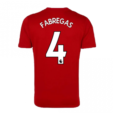 Arsenal 2021-2022 Training Shirt (Active Maroon) - Kids (FABREGAS 4)