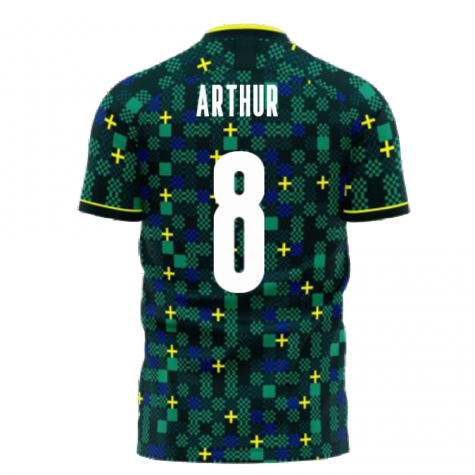 Brazil 2024-2025 Third Concept Football Kit (Libero) (ARTHUR 8)