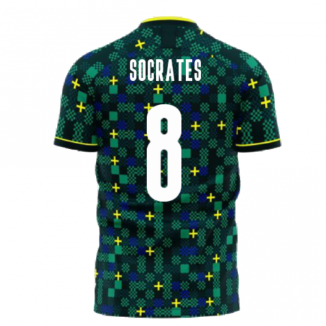 Brazil 2024-2025 Third Concept Football Kit (Libero) (SOCRATES 8)