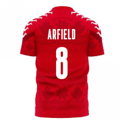 Canada 2024-2025 Home Concept Football Kit (Viper) (Arfield 8)