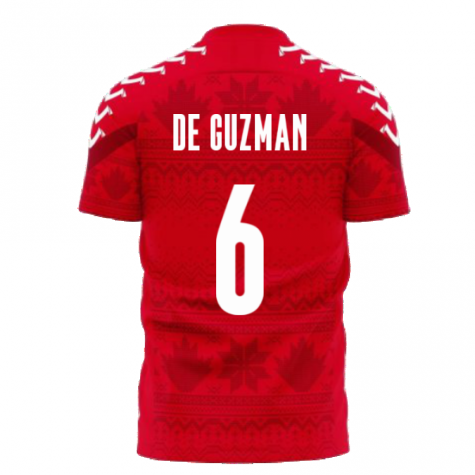 Canada 2024-2025 Home Concept Football Kit (Viper) (De Guzman 6)