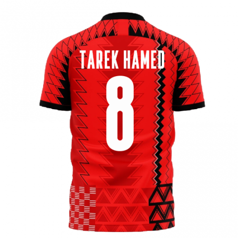 Egypt 2022-2023 AFCON Concept Football Kit (Libero) (TAREK HAMED 8)