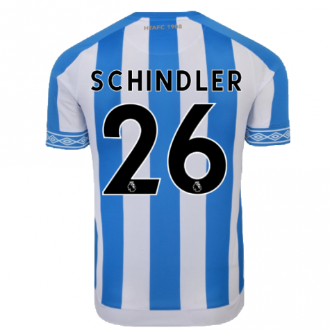 Huddersfield 2018-19 Home Shirt ((Excellent) M) (Schindler 26)