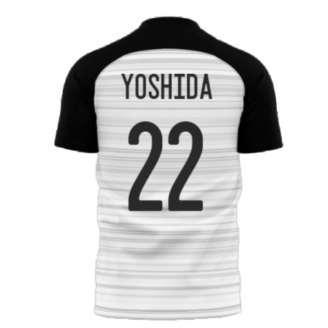 Japan 2021-2022 Away Concept Football Kit (Fans Culture) (YOSHIDA 22)