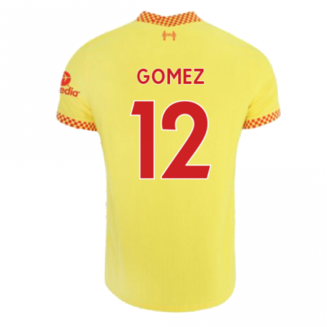 Liverpool 2021-2022 3rd Shirt (Kids) (GOMEZ 12)