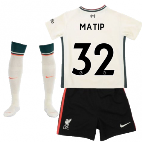 Liverpool 2021-2022 Away Little Boys Mini Kit (MATIP 32)