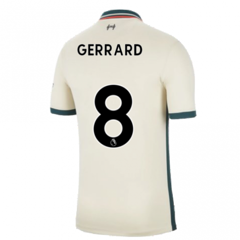 Liverpool 2021-2022 Away Shirt (Kids) (GERRARD 8)