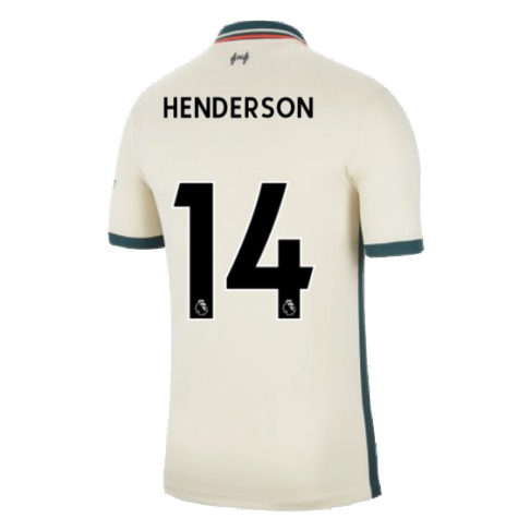 Liverpool 2021-2022 Away Shirt (Kids) (HENDERSON 14)