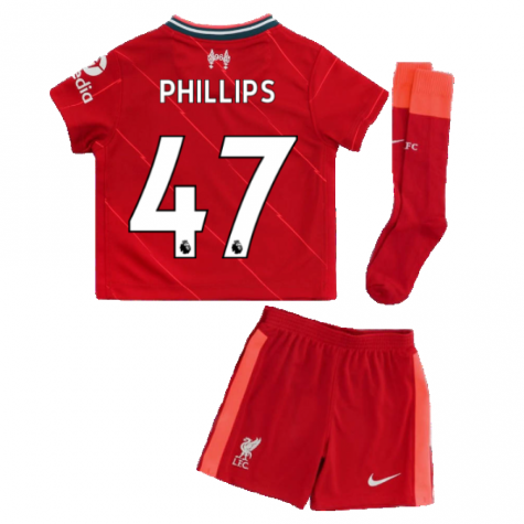 Liverpool 2021-2022 Home Little Boys Mini Kit (PHILLIPS 47)