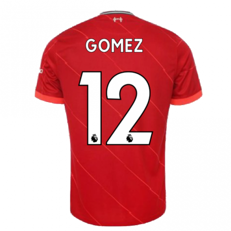 Liverpool 2021-2022 Home Shirt (GOMEZ 12)