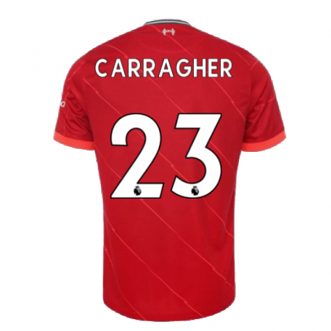 Liverpool 2021-2022 Home Shirt (Kids) (CARRAGHER 23)