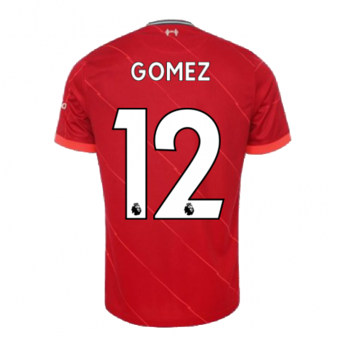 Liverpool 2021-2022 Home Shirt (Kids) (GOMEZ 12)