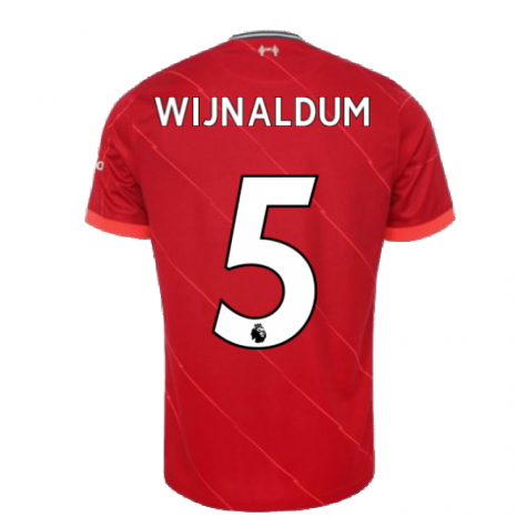 Liverpool 2021-2022 Home Shirt (Kids) (WIJNALDUM 5)