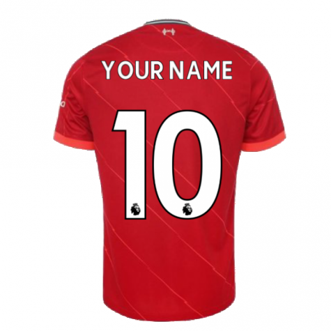 Liverpool 2021-2022 Home Shirt (Kids) (Your Name)