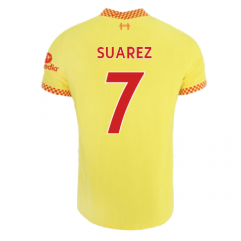 Liverpool 2021-2022 Vapor 3rd Shirt (SUAREZ 7)