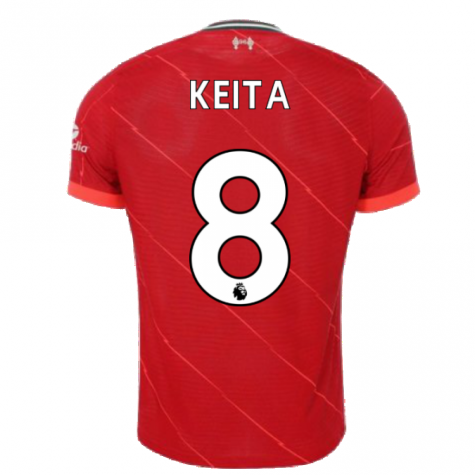 Liverpool 2021-2022 Vapor Home Shirt (KEITA 8)