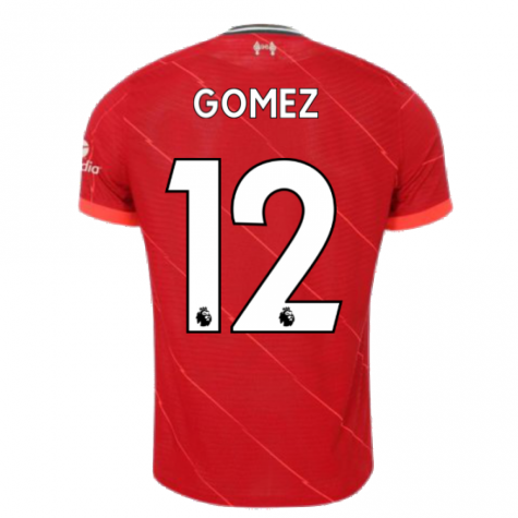 Liverpool 2021-2022 Vapor Home Shirt (Kids) (GOMEZ 12)