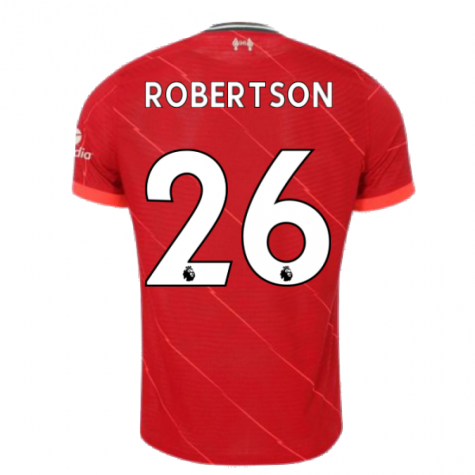 Liverpool 2021-2022 Vapor Home Shirt (Kids) (ROBERTSON 26)