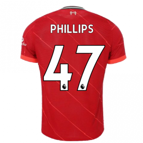 Liverpool 2021-2022 Vapor Home Shirt (PHILLIPS 47)