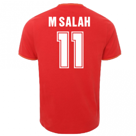 Liverpool Heritage 1986 Red Home Tee (M SALAH 11)