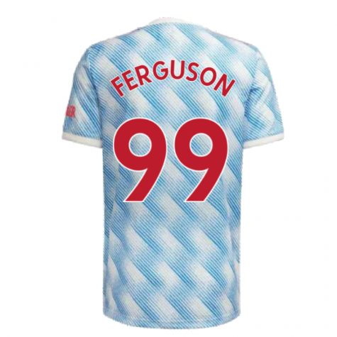 Man Utd 2021-2022 Away Shirt (Kids) (FERGUSON 99)