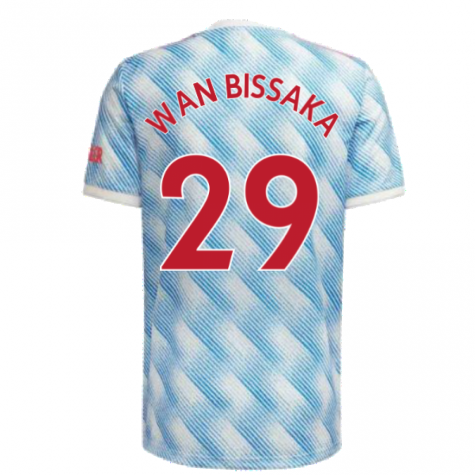 Man Utd 2021-2022 Away Shirt (WAN BISSAKA 29)