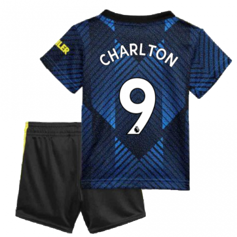 Man Utd 2021-2022 Third Baby Kit (Blue) (CHARLTON 9)