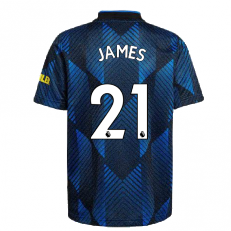 Man Utd 2021-2022 Third Shirt (Kids) (JAMES 21)