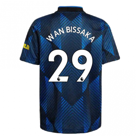 Man Utd 2021-2022 Third Shirt (Kids) (WAN BISSAKA 29)