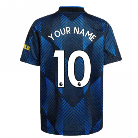 Man Utd 2021-2022 Third Shirt (Kids) (Your Name)