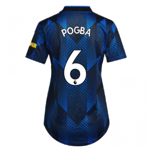 Man Utd 2021-2022 Third Shirt (Ladies) (POGBA 6)