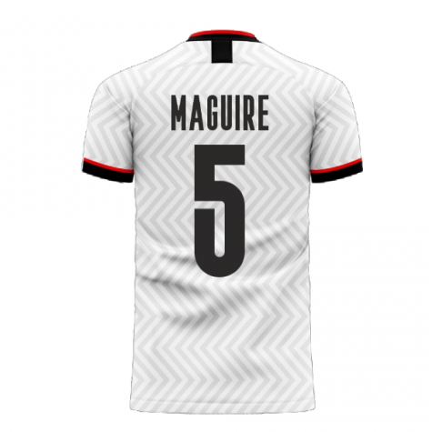 Manchester Red 2020-2021 Away Concept Football Kit (Libero) (MAGUIRE 5)