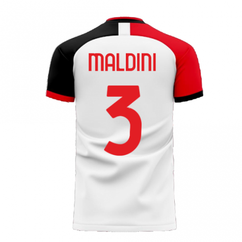 Milan 2020-2021 Away Concept Football Kit (Libero) (MALDINI 3)