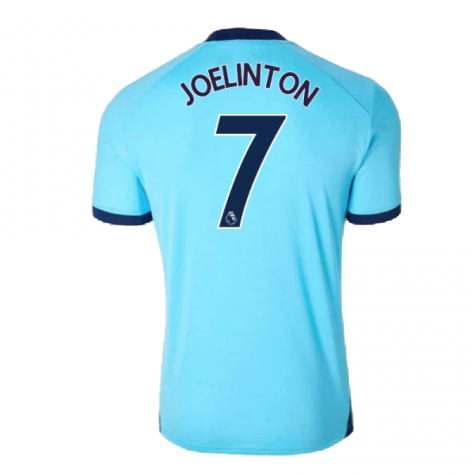 Newcastle United 2021-22 Third Shirt ((Mint) XL) (JOELINTON 7)