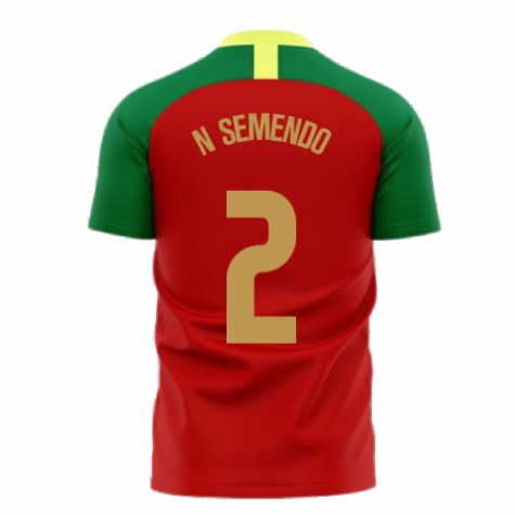 Portugal 2024-2025 Home Concept Football Kit (Airo) (N.SEMENDO 2)