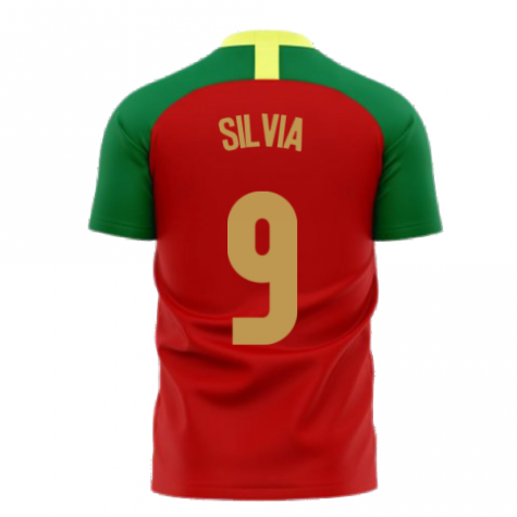 Portugal 2024-2025 Home Concept Football Kit (Airo) (SILVIA 9)